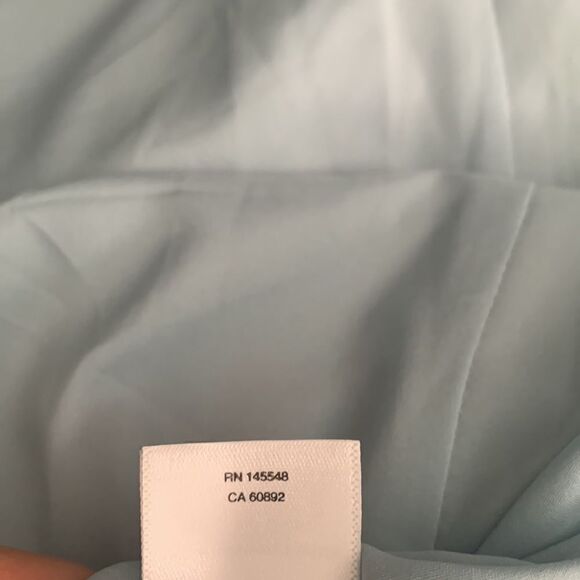 RACHEL by Rachel Roy Flora Long Sleeve Mini Dress Tie Waist - Picture 8 of 9